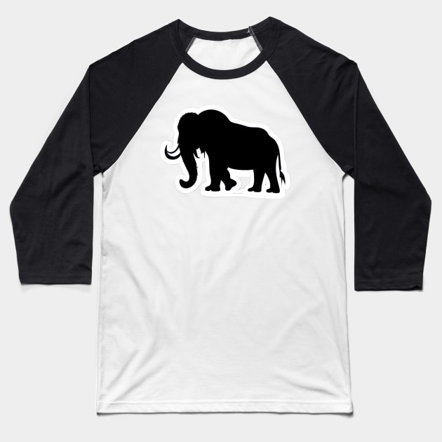 Mammoth Baseball T-Shirt by AlienMirror